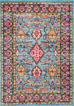 Load image into Gallery viewer, Nuloom Rugs - Floral Persian Lavenia  - Aqua