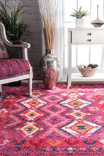 Load image into Gallery viewer, Nuloom Rugs - Tribal Mayola  - Pink