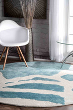 Load image into Gallery viewer, nuLOOM Rugs - Abstract Dorcas - Aqua Green