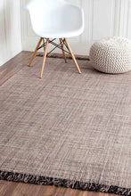 Load image into Gallery viewer, Nuloom Rugs - Flatweave Tassel Cotton Solid Elke  - Beige