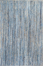 Load image into Gallery viewer, Nuloom Rugs - Hand Braided Otelia Denim And Jute - Blue