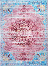 Load image into Gallery viewer, Nuloom Rugs - Vintage Medallion Marin - Cherry Pink