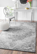 Load image into Gallery viewer, Nuloom Rugs - Floral Alcala - Grey