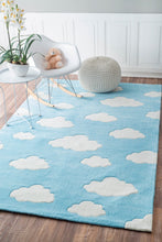 Load image into Gallery viewer, Nuloom Rugs - Cloudy Sachiko - Blue