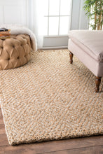 Load image into Gallery viewer, Nuloom Rugs - Alanna Diamond Jute - Natural