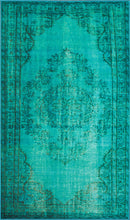 Load image into Gallery viewer, Nuloom Rugs - Machine Made Vintage Inspired Overdyed Rug - Turquoise