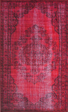 Load image into Gallery viewer, Nuloom Rugs - Machine Made Vintage Inspired Overdyed Rug - Red