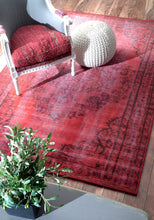 Load image into Gallery viewer, Nuloom Rugs - Machine Made Vintage Inspired Overdyed Rug - Red