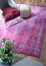Load image into Gallery viewer, Nuloom Rugs - Machine Made Vintage Inspired Overdyed Rug - Violet