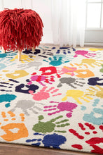 Load image into Gallery viewer, Nuloom Rugs - Pinkie Handprint - Multi