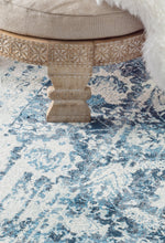 Load image into Gallery viewer, Nuloom Rugs - Distressed Ernestina Flourish - Blue