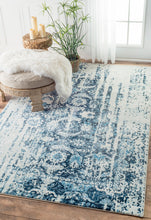 Load image into Gallery viewer, Nuloom Rugs - Distressed Ernestina Flourish - Blue