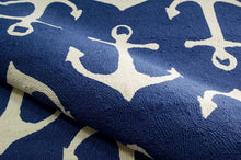 Load image into Gallery viewer, Nuloom Rugs - Hand Hooked Despina Indoor/ Outdoor Area Rug - Navy