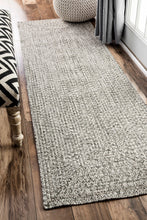Load image into Gallery viewer, Nuloom Rugs - Braided Lefebvre - Salt And Pepper