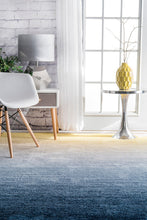 Load image into Gallery viewer, Nuloom Rugs - Hand Tufted Ombre Hertha Shaggy  - Navy