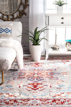 Load image into Gallery viewer, Nuloom Rugs - Persian Medallion Caterina  - Brick