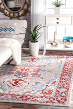 Load image into Gallery viewer, Nuloom Rugs - Persian Medallion Caterina  - Brick