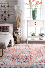 Load image into Gallery viewer, Nuloom Rugs - Persian Floral Daria - Light Blue