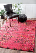 Load image into Gallery viewer, Nuloom Rugs - Vintage Shuler - Cherry Pink