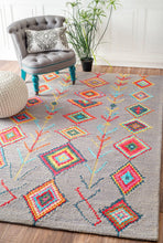 Load image into Gallery viewer, Nuloom Rugs - Hand Tufted Belini Area Rug - Grey