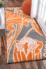 Load image into Gallery viewer, nuLOOM Rugs - Thomas Paul Hand Tufted Bloom - Orange