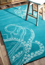 Load image into Gallery viewer, Nuloom Rugs - Hand Tufted Octopus Tail - Blue Waters