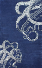 Load image into Gallery viewer, Nuloom Rugs - Hand Tufted Octopus Tail - Navy