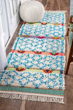 Load image into Gallery viewer, nuLOOM Rugs - Hand Tufted Yelena Trellis Shag - Ivory