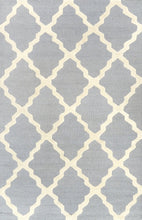 Load image into Gallery viewer, Nuloom Rugs - Hand Hooked Marrakech Trellis - Spa Blue
