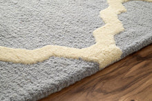 Load image into Gallery viewer, Nuloom Rugs - Hand Hooked Marrakech Trellis - Spa Blue