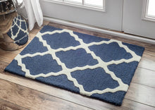 Load image into Gallery viewer, Nuloom Rugs - Hand Hooked Marrakech Trellis - Navy Blue