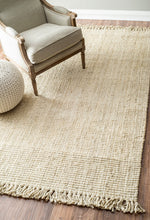 Load image into Gallery viewer, Nuloom Rugs - Hand Woven Chunky Loop Jute - Bleached