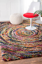 Load image into Gallery viewer, Nuloom Rugs - Ardelle Swirl Shaggy - Multi