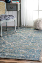 Load image into Gallery viewer, Nuloom Rugs - Vintage Medallion Rima - Blue