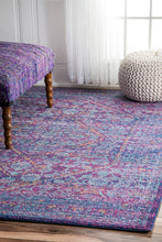 Load image into Gallery viewer, Nuloom Rugs - Vintage Medallion Rima - Purple