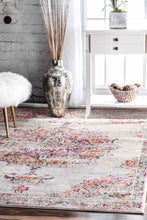 Load image into Gallery viewer, Nuloom Rugs - Vintage Medallion Leola - Pink