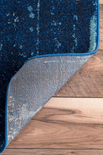 Load image into Gallery viewer, Nuloom Rugs - Tanja Overdyed Medallion - Blue