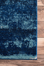 Load image into Gallery viewer, Nuloom Rugs - Tanja Overdyed Medallion - Blue