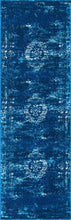 Load image into Gallery viewer, nuLOOM Rugs - Tanja Overdyed Medallion - Blue