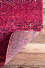Load image into Gallery viewer, Nuloom Rugs - Tanja Overdyed Medallion - Fuchsia
