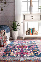 Load image into Gallery viewer, Nuloom Rugs - Tribal Marisela  - Navy
