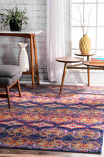 Load image into Gallery viewer, Nuloom Rugs - Damask Sonya  - Navy