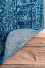 Load image into Gallery viewer, Nuloom Rugs - Herminia Vintage Trellis - Blue