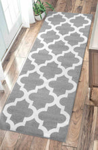 Load image into Gallery viewer, nuLOOM Rugs - Meeker Trellis - Grey
