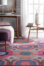 Load image into Gallery viewer, Nuloom Rugs - Faded Medallion Marva - Multi