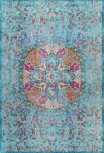 Load image into Gallery viewer, Nuloom Rugs - Celina Floral Mandala - Aqua