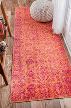 Load image into Gallery viewer, nuLOOM Rugs - Distressed Floral Fiona - Orange