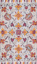 Load image into Gallery viewer, Nuloom Rugs - Noella Floral Tassel - Light Blue