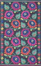Load image into Gallery viewer, Nuloom Rugs - Hand Hooked Floral Daisy - Charcoal