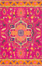 Load image into Gallery viewer, Nuloom Rugs - Floral Medallion Ardith - Maroon